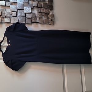 Navy Blue Midi Dress